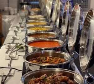 Curry buffet from Lazeez Indian Mediterranean Grill in Las Vegas