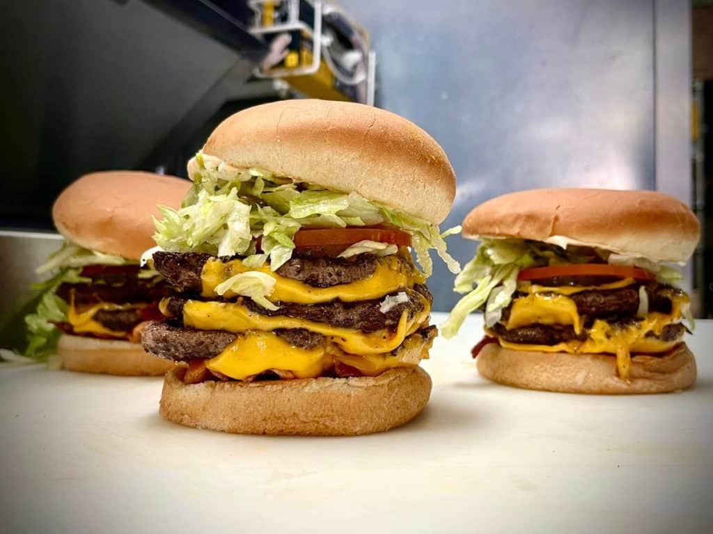 Burgers from Fat Boy in Las Vegas